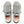 Load image into Gallery viewer, Birkenstock 1022590 Women's Bend Whale Gray Canvas/Suede Narrow
