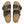 Load image into Gallery viewer, Birkenstock 1029457 Sydney Birko Flor Graceful Licorice Luxe Buckle - Narrow