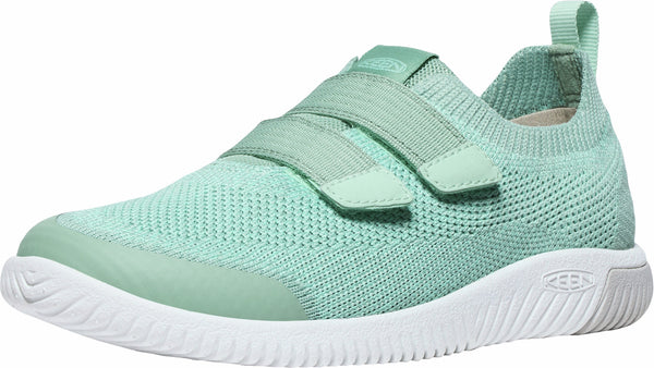 KEEN 1030072 Big Kids' KNX Knit Double Strap - Granite Green/Lichen
