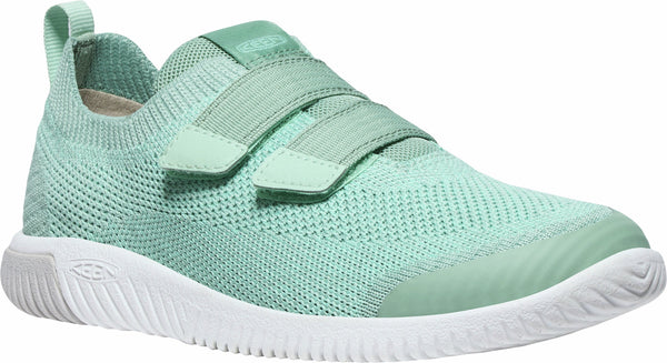 KEEN 1030072 Big Kids' KNX Knit Double Strap - Granite Green/Lichen