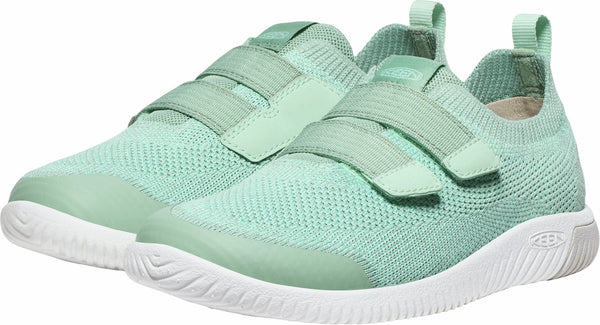 KEEN 1030072 Big Kids' KNX Knit Double Strap - Granite Green/Lichen