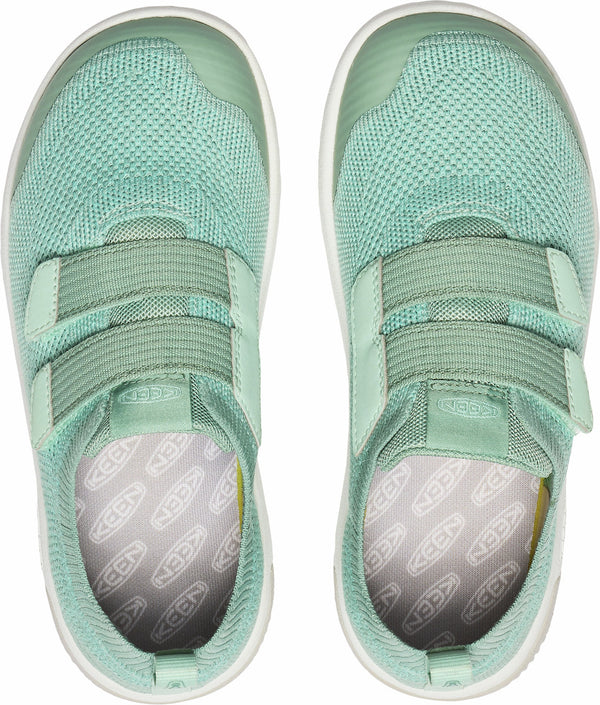 KEEN 1030072 Big Kids' KNX Knit Double Strap - Granite Green/Lichen