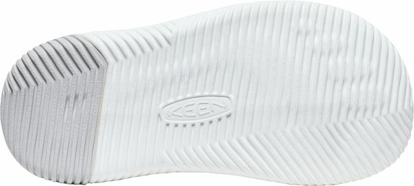 KEEN 1030110 Little Kids' KNX Knit Sneaker - Star White/Skyway