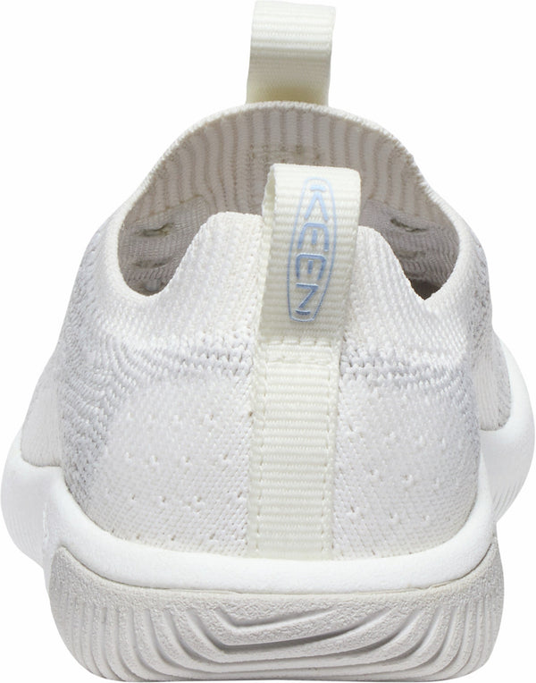 KEEN 1030110 Little Kids' KNX Knit Sneaker - Star White/Skyway