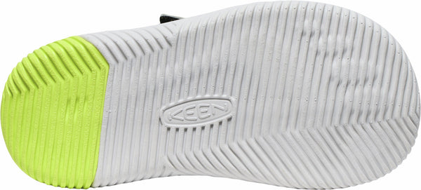 KEEN 1030113 Little Kids' KNX Knit Double Strap - Black/Evening Primrose