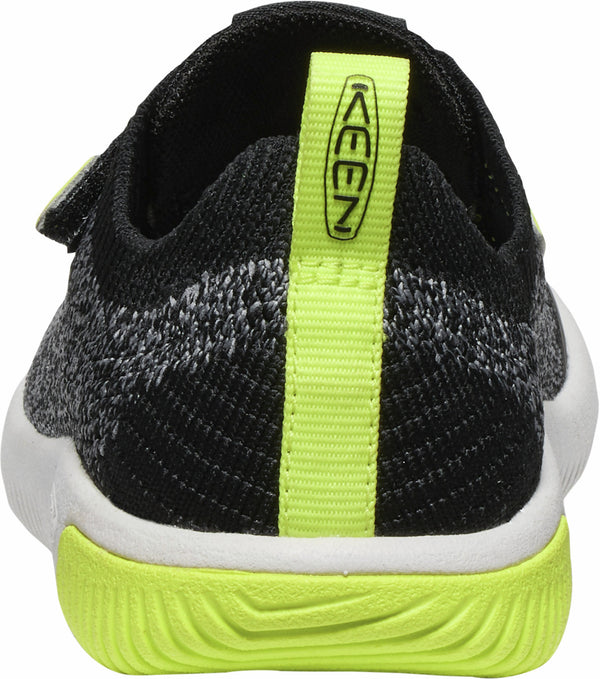 KEEN 1030113 Little Kids' KNX Knit Double Strap - Black/Evening Primrose