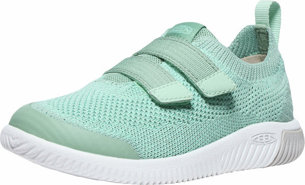 KEEN 1030114 Little Kids' KNX Knit Double Strap - Granite Green/Lichen