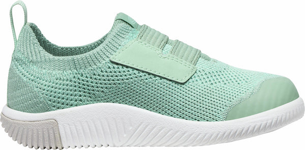 KEEN 1030114 Little Kids' KNX Knit Double Strap - Granite Green/Lichen