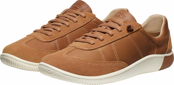 KEEN 1030627 Women's KNX T-Toe Sneaker - Chipmunk/Birch