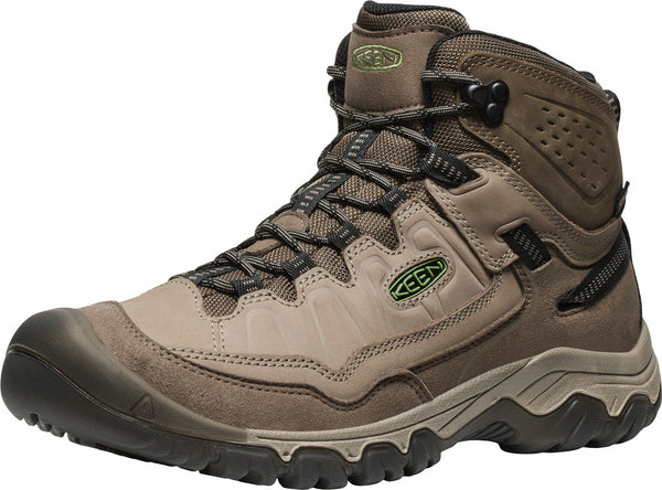 KEEN 1030687 Men's Targhee IV Waterproof Hiking Boot - Brindle/Canteen