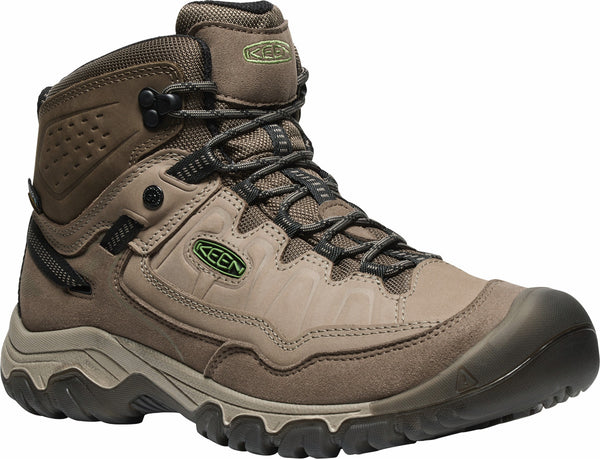 KEEN 1030687 Men's Targhee IV Waterproof Hiking Boot - Brindle/Canteen
