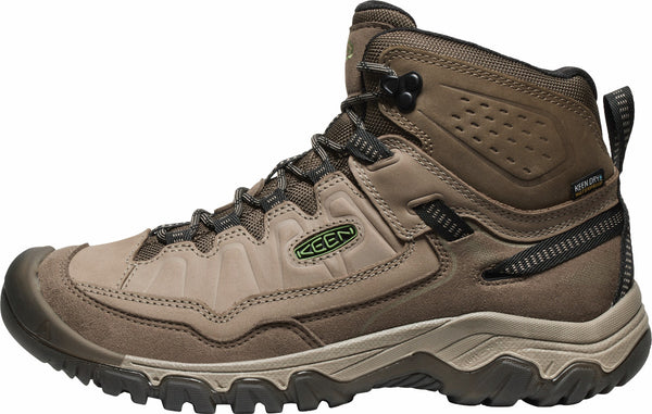 KEEN 1030687 Men's Targhee IV Waterproof Hiking Boot - Brindle/Canteen