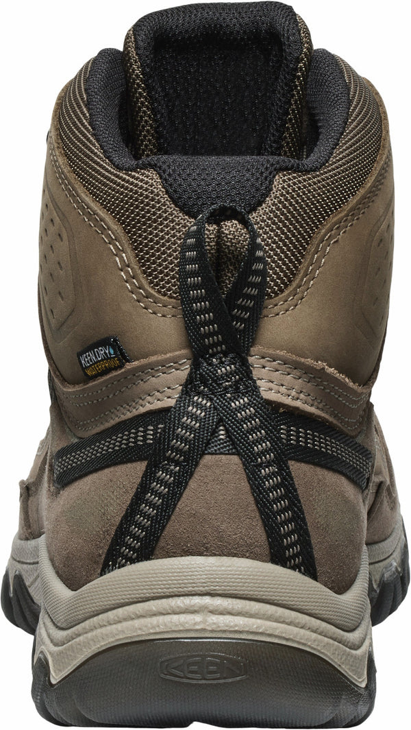 KEEN 1030687 Men's Targhee IV Waterproof Hiking Boot - Brindle/Canteen