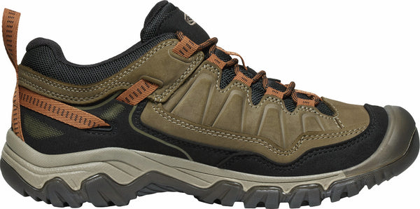 KEEN 1030691 Men's Targhee IV Waterproof Hiking Shoe - Sea Turtle/Roasted Pecan