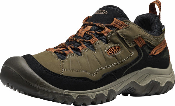 KEEN 1030692 Men's Targhee IV Wide WP Hiking Shoe Sea Turtle/Roasted Pecan