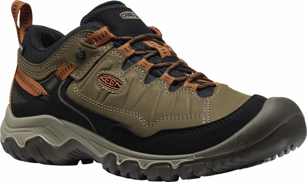 KEEN 1030692 Men's Targhee IV Wide WP Hiking Shoe Sea Turtle/Roasted Pecan