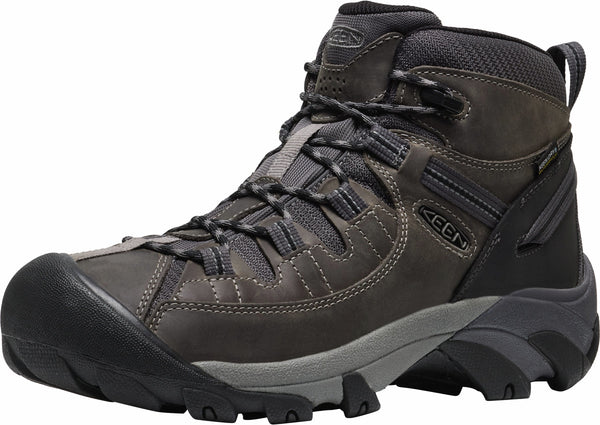 KEEN 1031016 Men's Targhee II Mid WP Steel Grey/Black