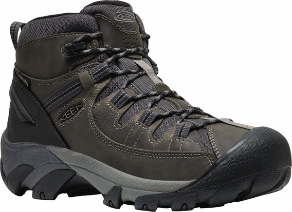 KEEN 1031016 Men's Targhee II Mid WP Steel Grey/Black