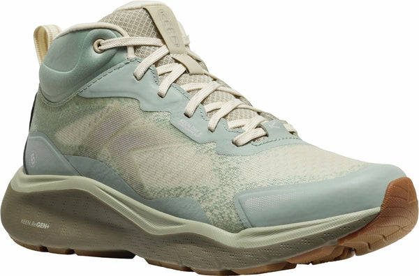 KEEN 1031122 Women's Leiki Mid WP Iceberg Green/Birch