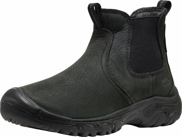 KEEN 1031170 Women's Greta Chelsea II WP Black/Black