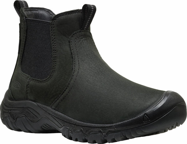 KEEN 1031170 Women's Greta Chelsea II WP Black/Black