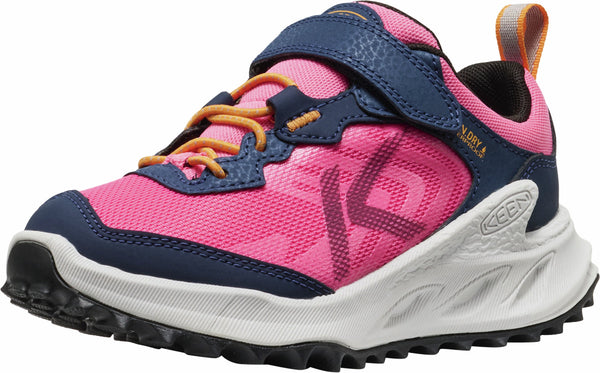 KEEN 1031246 Little Kids' Zionic WP Naval Academy/Pink Lemonade