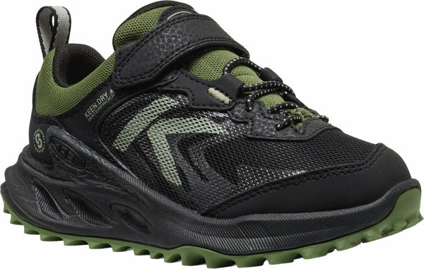 KEEN 1031247 Little Kids' Zionic WP Black/Bronze Green