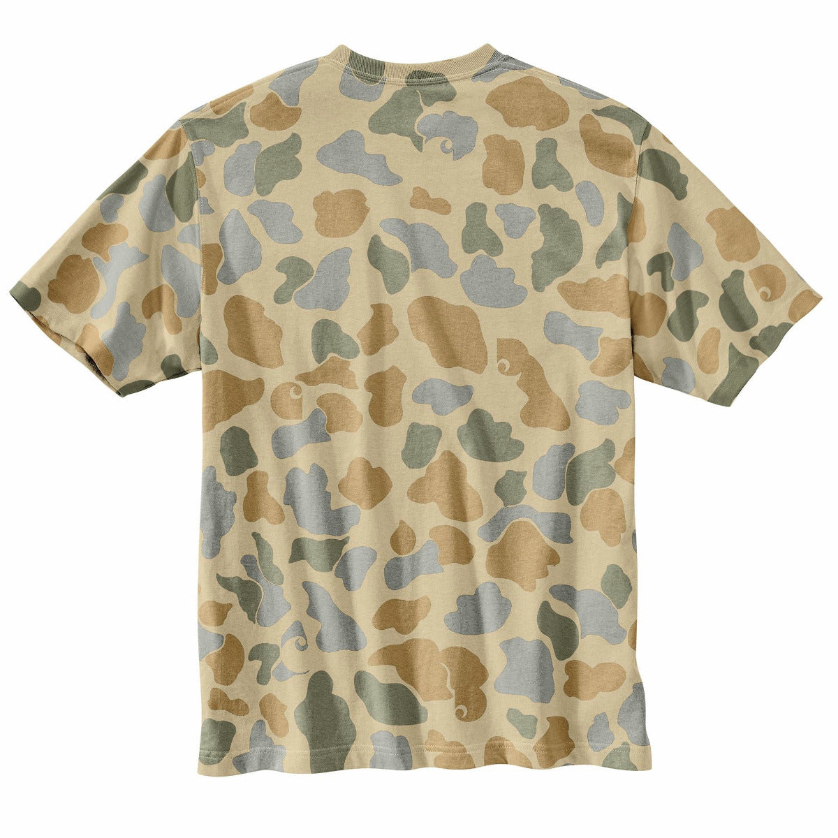 「RT-111297 Carhartt Men's Relaxed Fit Short-Sleeve Pocket Camo Graphic T-Shirt