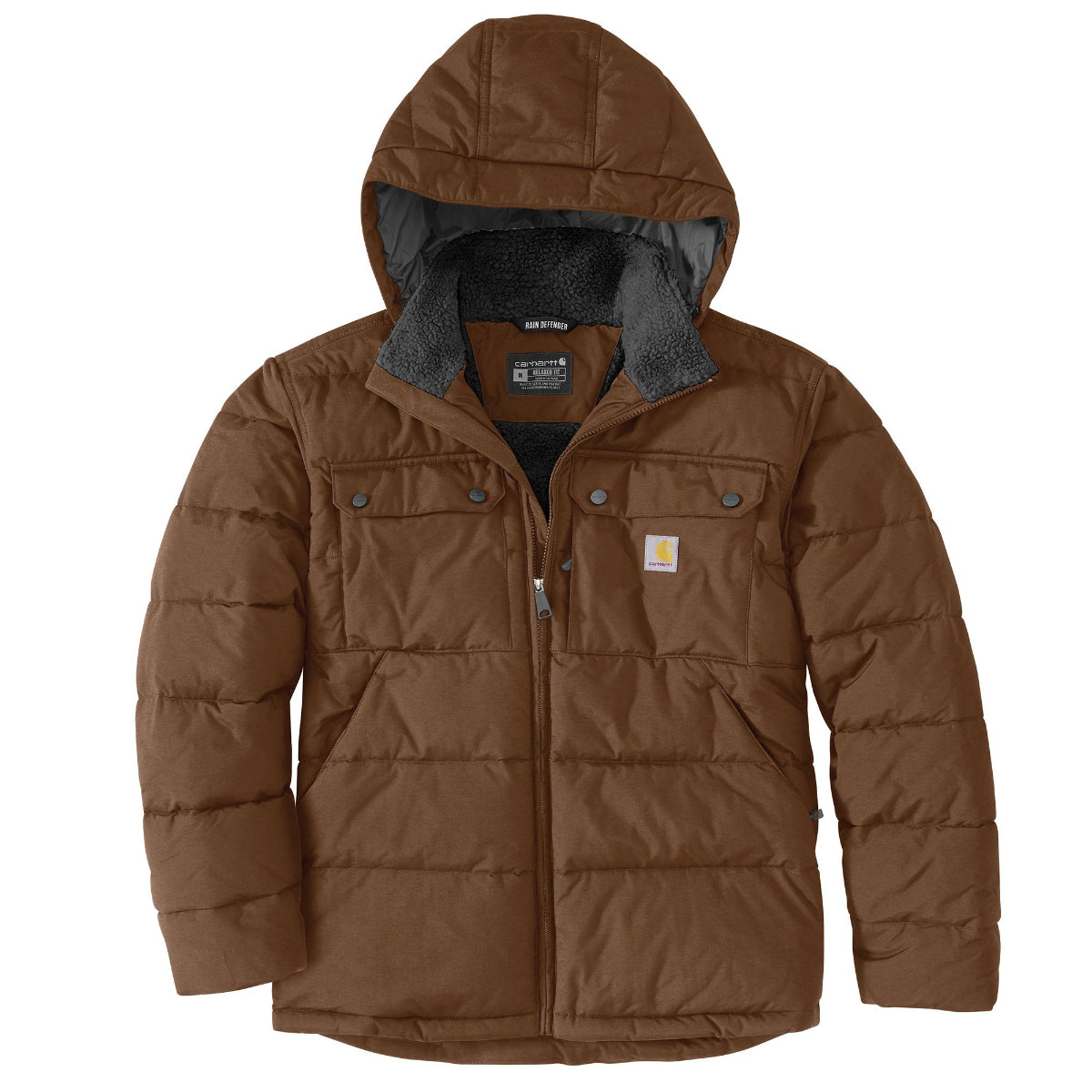 カーハート　ダウン 中古・古着通販】CarHartt (カーハート) ダウンジャケット ブラック