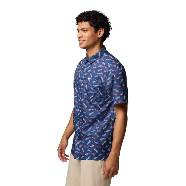 Columbia 1653761 Men's Super Slack Tide Camp Shirt