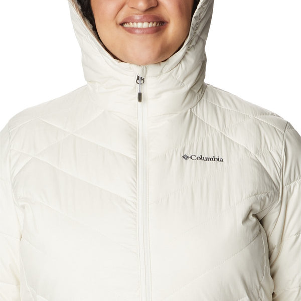 Columbia 1738162 Women's Heavenly Long Hooded Jacket - Plus Sizes