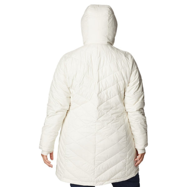 Columbia 1738162 Women's Heavenly Long Hooded Jacket - Plus Sizes
