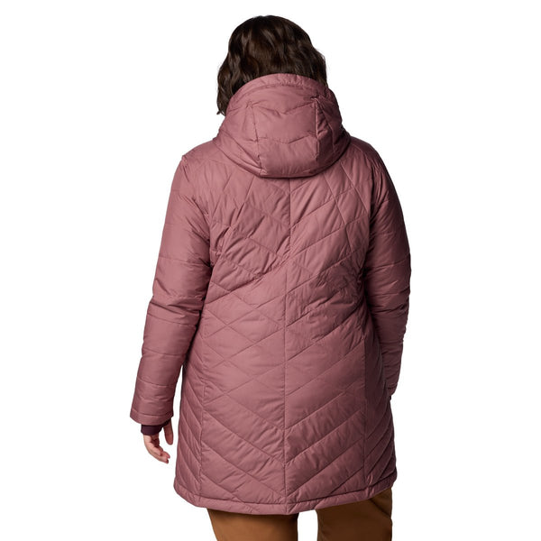 Columbia 1738162 Women's Heavenly Long Hooded Jacket - Plus Sizes