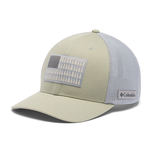 Columbia 1837101 Tree Flag Mesh Ball Cap
