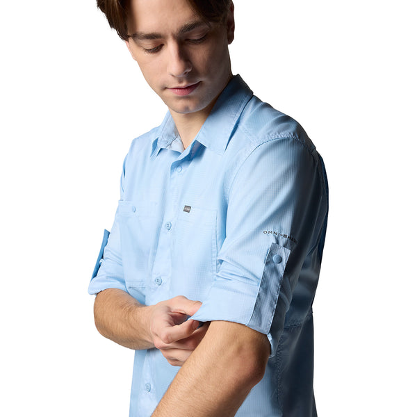 Columbia 2012941 Men's Silver Ridge Utility Lite Plaid Long Sleeve