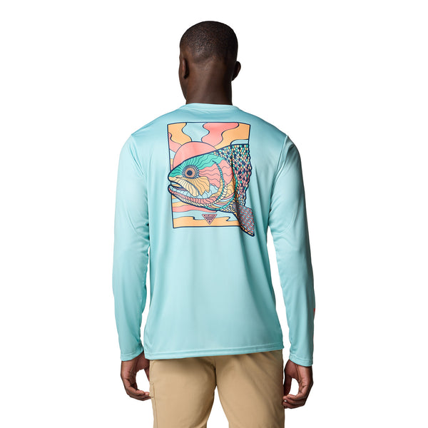 Columbia 2120931 Men's Terminal Tackle PFG Fish Shine Long Sleeve