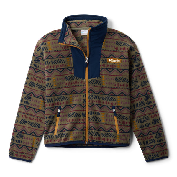 Columbia 2134961 Youth Sequoia Grove Printed Full Zip Fleece