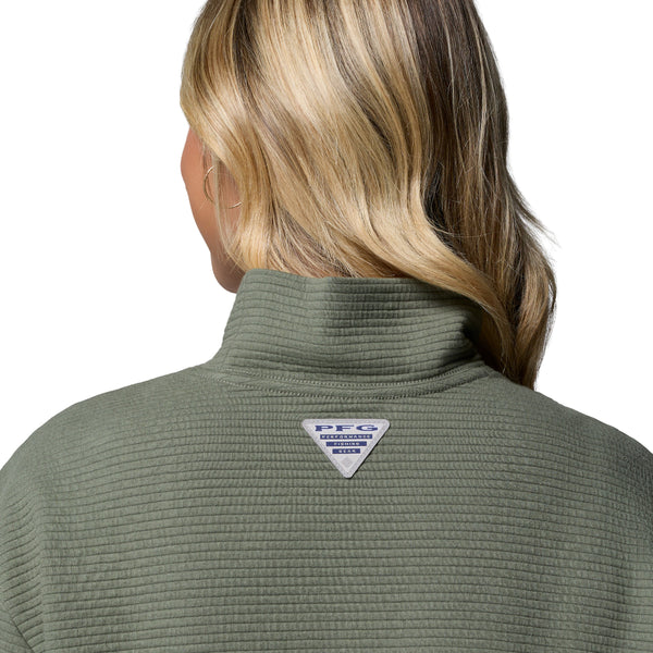 Columbia 2136321 Women's PFG Open Water Mock Neck Long Sleeve