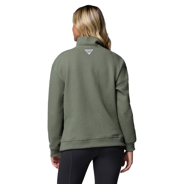 Columbia 2136321 Women's PFG Open Water Mock Neck Long Sleeve