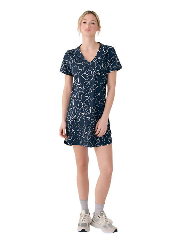 Lole LSW4618 Women's Olivie V Neck Dress