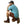 Load image into Gallery viewer, Ariat 10043485 Men's Rebar Cotton Strong SS T-Shirt-Blue