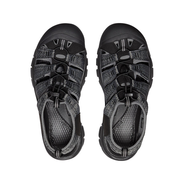 KEEN 1022252 Men's Newport H2 - Black/Steel Grey