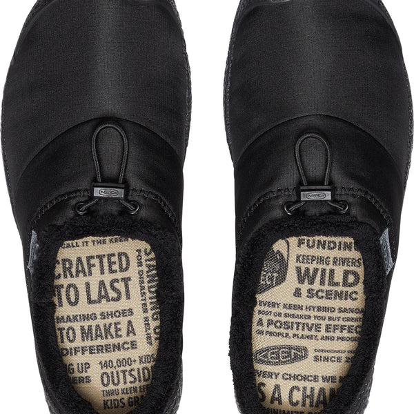 KEEN 1028162 Women's Howser III Slide Black Smooth Nylon