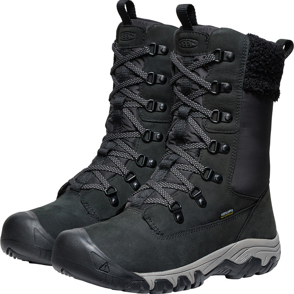 KEEN 1029410 Women's Greta Tall Boot WP Black