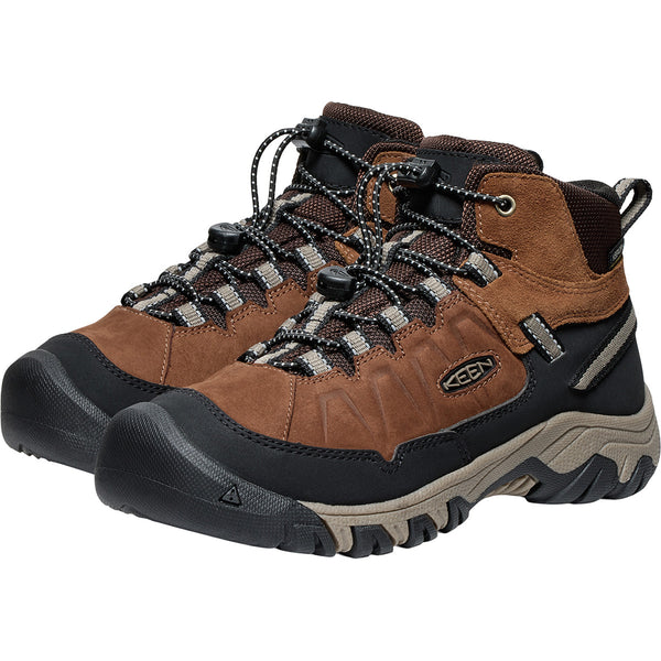 KEEN 1029559 Big Kids' Targhee IV Mid WP Sizes 1-7 Bison