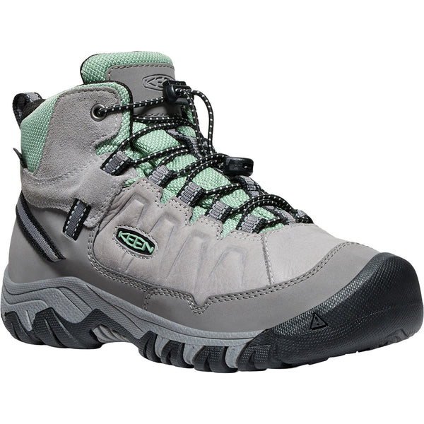 KEEN 1029562 Big Kids' Targhee IV Mid WP Sizes 1-7 Alloy
