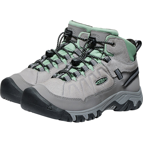 KEEN 1029562 Big Kids' Targhee IV Mid WP Sizes 1-7 Alloy
