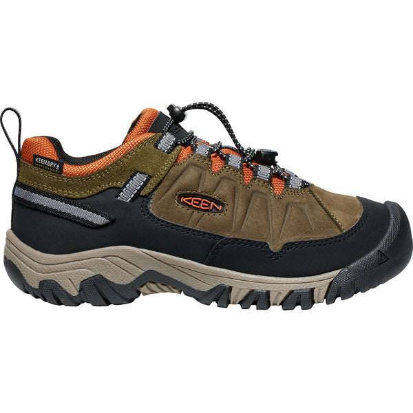 KEEN 1029563 Big Kids' Targhee IV Low WP Sizes 1-7 Dark Olive