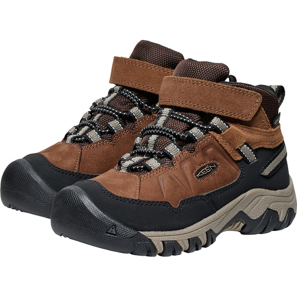 KEEN 1029610 Little Kids' Targhee IV Mid WP Sizes 8-13 Bison