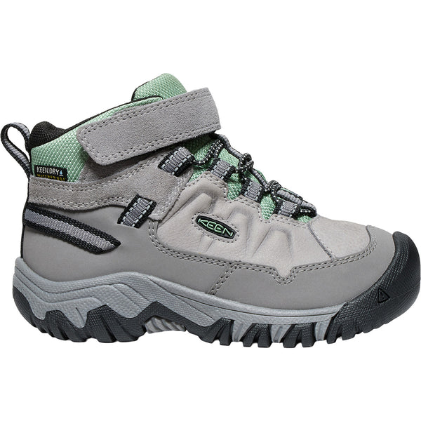 KEEN 1029613 Little Kids' Targhee IV Mid WP Sizes 8-13 Alloy